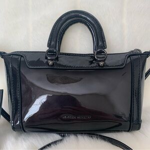 Rebecca Minkoff Black Patent Leather Crossbody Bag